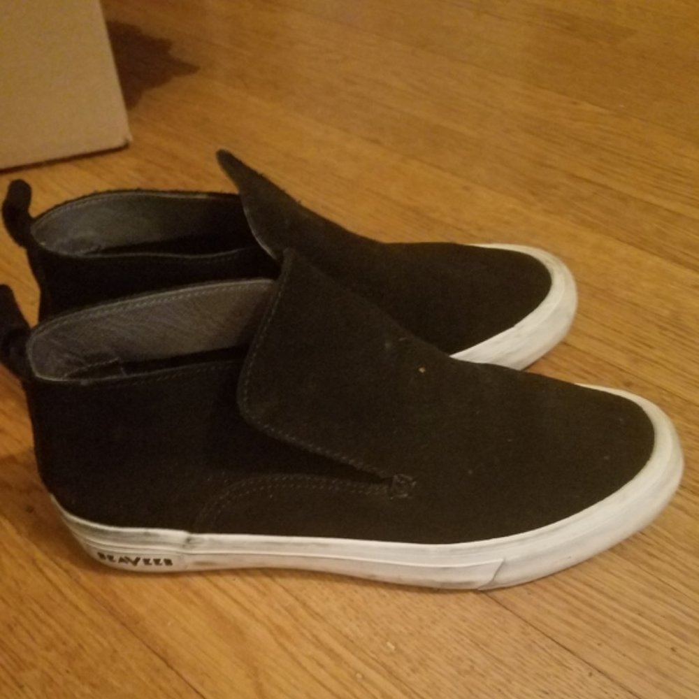 Seavees Black booties - women's size 8